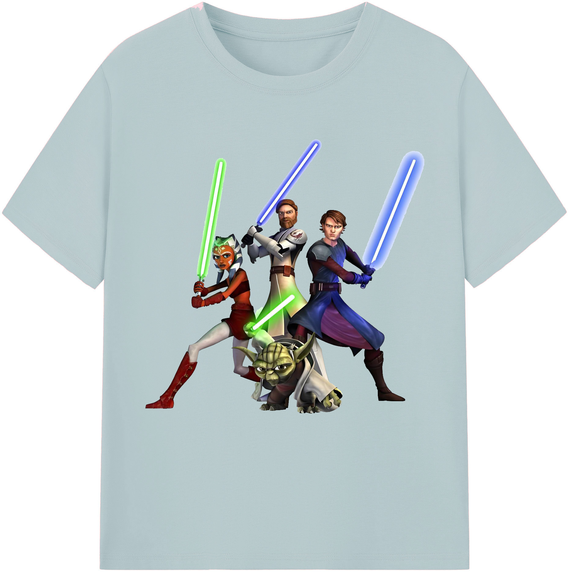 （画像用） スター・ウォーズ Star Wars 綿100％半袖Tシャツ（フロントプリント）